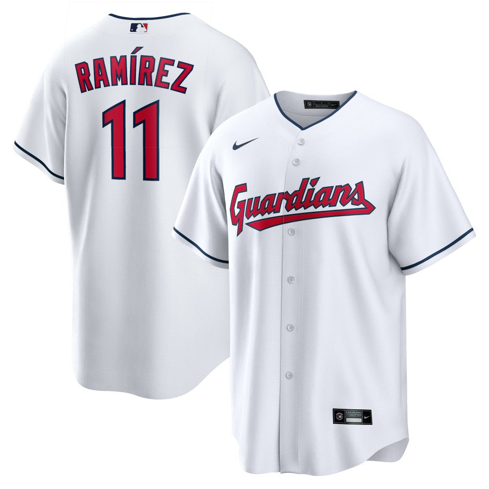José Ramírez Cleveland Guardians Replica Player Jersey - White | Nike