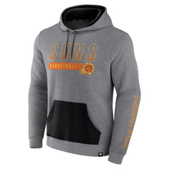 Phoenix Suns Off The Bench Color Block Pullover Hoodie - Heathered Gray | Fanatics cheap