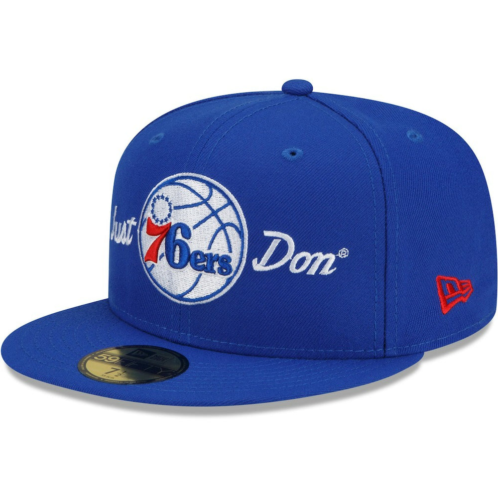 Philadelphia 76ers x Just Don 59FIFTY Fitted Hat - Royal | New Era shop
