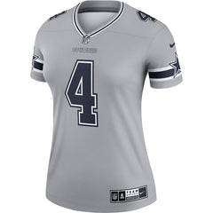 NFL Dallas Cowboys Dak Prescott Women's Legend Player Performance Top