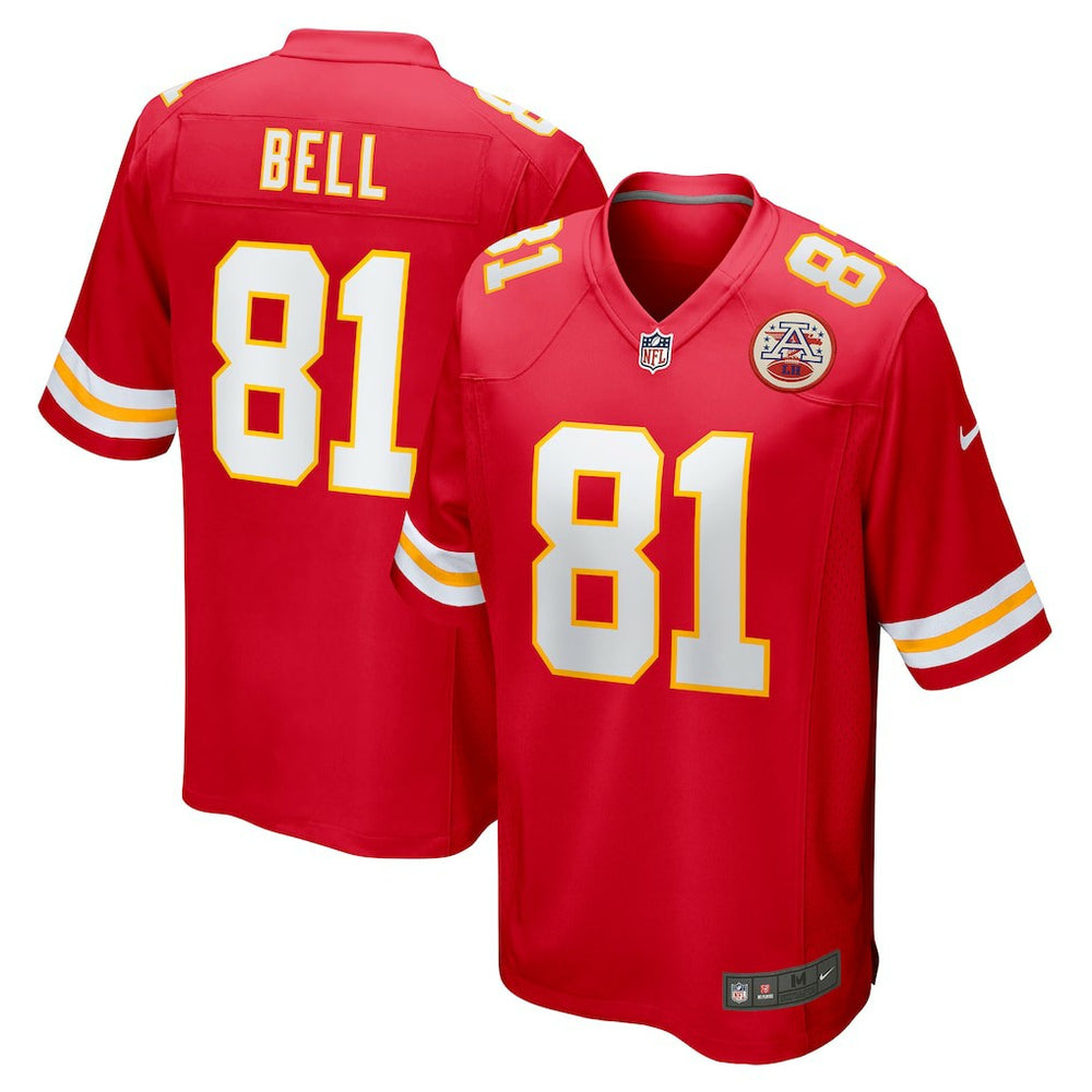NFL Kansas City Chiefs Blake Bell Game Player Jersey