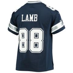 NFL Dallas Cowboys CeeDee Lamb Youth Player Game Jersey