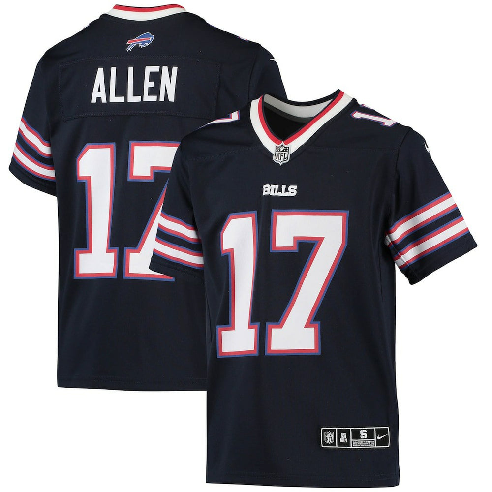 NFL Buffalo Bills Josh Allen Youth Inverted Team Game Jersey