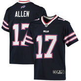 NFL Buffalo Bills Josh Allen Youth Inverted Team Game Jersey