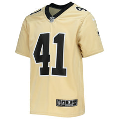 NFL New Orleans Saints Alvin Kamara Youth Inverted Team Game Jersey