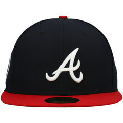 Atlanta Braves 9/11 Memorial Side Patch 59FIFTY Fitted Hat - Navy | New Era