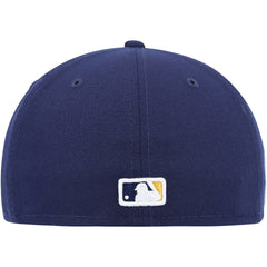 Milwaukee Brewers 9/11 Memorial Side Patch 59FIFTY Fitted Hat - Navy | New Era