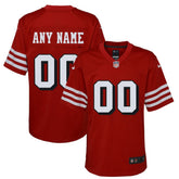 NFL San Francisco 49ers Youth Alternate Custom Game Jersey