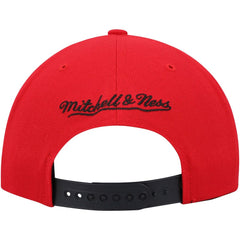 Chicago Bulls Day One Snapback Hat - Black/Red | Mitchell & Ness on sale