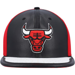 Chicago Bulls Day One Snapback Hat - Black/White | Mitchell & Ness on sale