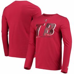 NFL Tampa Bay Buccaneers Combine Authentic Static Abbreviation Long Sleeve T-Shirt