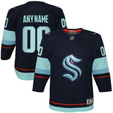 Seattle Kraken Youth Home Premier Custom Jersey