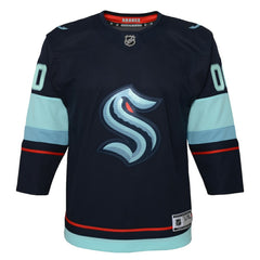 Seattle Kraken Youth Home Premier Custom Jersey