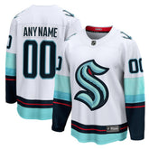 Seattle Kraken Fanatics Away Breakaway Custom Jersey