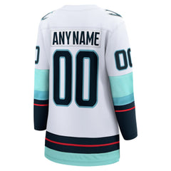 Seattle Kraken Fanatics Women's Away Breakaway Custom Jersey