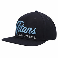 NFL Tennessee Titans Pro Standard Script Wordmark Snapback Hat