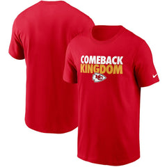 NFL Kansas City Chiefs Hometown Collection Comeback T-Shirt