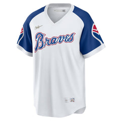 Hank Aaron Atlanta Braves Home Cooperstown Collection Player Jersey - White | Nike