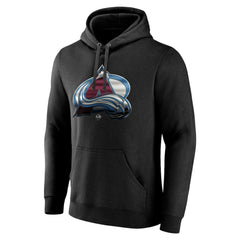 Colorado Avalanche Personalized Midnight Mascot Logo Pullover Hoodie