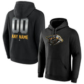 Nashville Predators Personalized Midnight Mascot Logo Pullover Hoodie