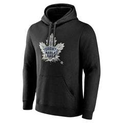 Toronto Maple Leafs Personalized Midnight Mascot Logo Pullover Hoodie