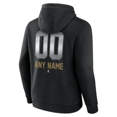 Vegas Golden Knights Personalized Midnight Mascot Logo Pullover Hoodie
