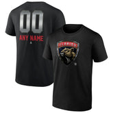 Florida Panthers Personalized Midnight Mascot Logo T-Shirt