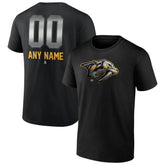 Nashville Predators Personalized Midnight Mascot Logo T-Shirt