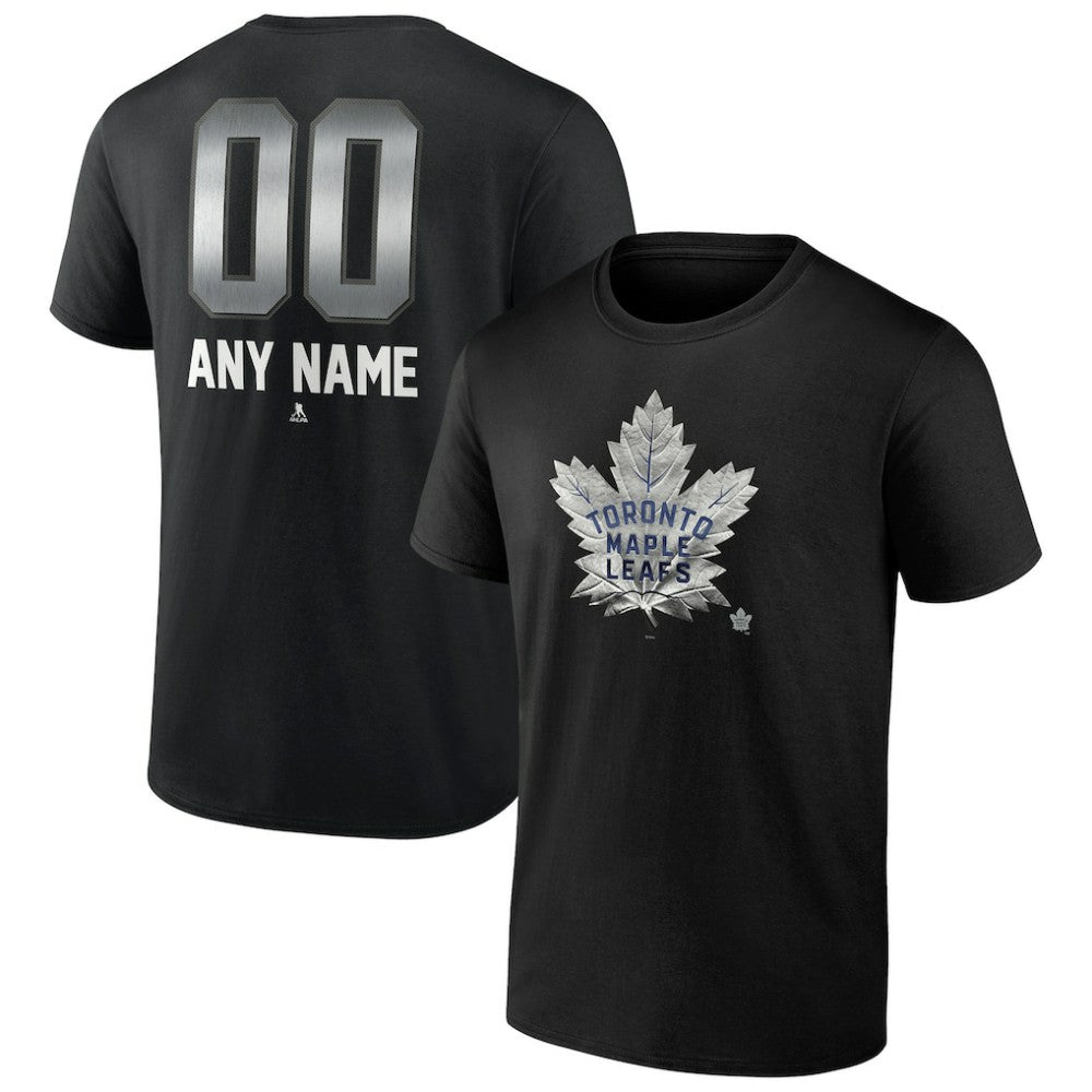 Toronto Maple Leafs Personalized Midnight Mascot Logo T-Shirt