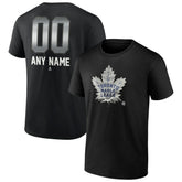 Toronto Maple Leafs Personalized Midnight Mascot Logo T-Shirt