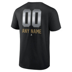 Vegas Golden Knights Personalized Midnight Mascot Logo T-Shirt