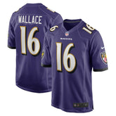 NFL Baltimore Ravens Tylan Wallace Game Jersey