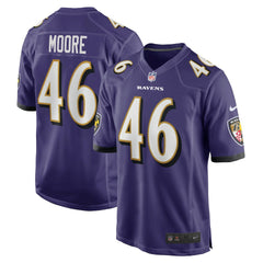 NFL Baltimore Ravens Nick Moore Game Jersey