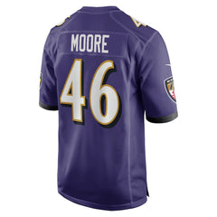 NFL Baltimore Ravens Nick Moore Game Jersey