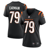 NFL Cincinnati Bengals Jackson Carman Women's Game Jersey
