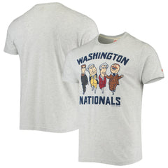 Washington Nationals Homage Hyper Local Tri-Blend T-Shirt - Heathered Gray