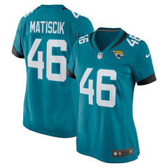 NFL Jacksonville Jaguars Ross Matiscik Women's Game Jersey