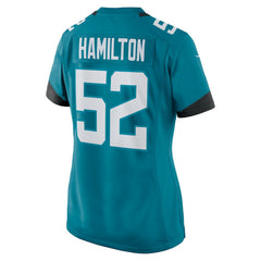 NFL Jacksonville Jaguars DaVon Hamilton Women's Game Jersey