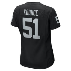 NFL Las Vegas Raiders Malcolm Koonce Women's Game Jersey