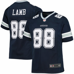 NFL Dallas Cowboys CeeDee Lamb Girls Youth Game Jersey