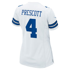 NFL Dallas Cowboys Dak Prescott Women's Team Game Jersey