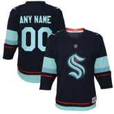 Seattle Kraken Youth Home Replica Custom Jersey