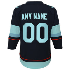 Seattle Kraken Youth Home Replica Custom Jersey