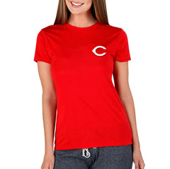 Cincinnati Reds Concepts Sport Women's Marathon Knit Top - Red