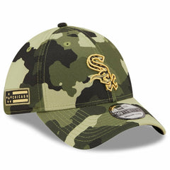 Chicago White Sox 2022 Armed Forces Day 39THIRTY Flex Hat - Camo | New Era