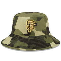 San Francisco Giants 2022 Armed Forces Day Bucket Hat - Camo | New Era