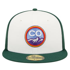 Colorado Rockies 2022 City Connect 59FIFTY Fitted Hat - White | New Era