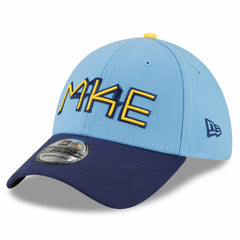 Milwaukee Brewers 2022 City Connect 39THIRTY Flex Hat - Powder Blue | New Era