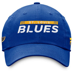 St. Louis Blues Fanatics Authentic Pro Rink Adjustable Hat