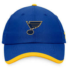 St. Louis Blues Fanatics Authentic Pro Rink Pinnacle Adjustable Hat